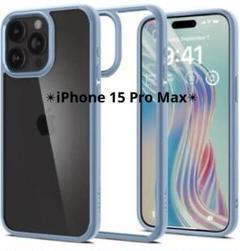 Spigen iPhone 15 Pro Max ケース クリア