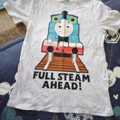 トーマス Tシャツ FULL STEAM AHEAD!　130cm