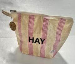 【新品】　HAY CANDY STRIPE WASH BAG ポーチ Mサイズのサムネイル