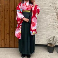 完璧 最終値下げ!小学生袴☆小物付き☆低身長向け☆小学生☆卒業☆卒業式☆袴☆前撮り - 和服