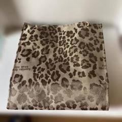 ヒョウ柄キャンバスバッグ