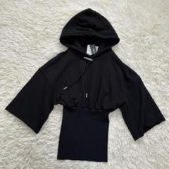 【新品】 DIESEL ディーゼル S パーカー ブラック ショート丈 新品】 DIESEL ディーゼル S パーカー ブラック ショート丈