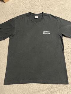 Supremeブラック Tシャツ
