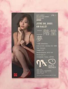 PR-2 河北彩伽 ジューシーハニー DELUXE2024 プロモーションカード PR-2 河北彩伽 ジューシーハニー DELUXE2024 プロモーションカード