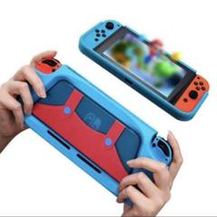 ✨ニンテンドースイッチ カバー スイッチ switch 厚さ強化 ブルー