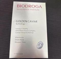 【未開封】Biodroga Golden Caviar シートマスク ６枚入 新品 GCシートマスク 6枚入 ゴールデンキャビア ビオドラガ
