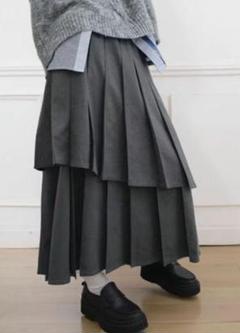 ANGELINA リネン ロングスカート　セブンフェアリー Dark Angel リネンスカート リネンパンツ ロングスカート マキシ