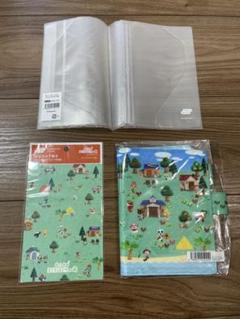 ほぼ日手帳　あつまれどうぶつの森オリジナルカバー下敷きカバーオンカバー3点セット