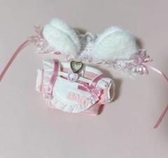 10cm ぬい服　作家　ジャージメイド　白猫