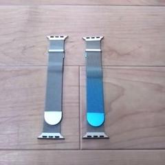 AppleWatch バンド ベルト 交換用 ステンレス 2本セット
