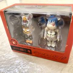 未開封 ベアブリック エヴァンゲリオン 零号機＆綾波レイ（包帯版）セットB