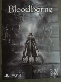 【送料無料/新品】 PS4 「Bloodborne」 B2ポスター 希少品 - ポスター