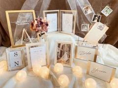 ウェルカムスペース　ウェルカムボード　ウェディング　結婚式　ミールヘーデン