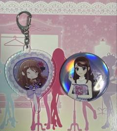 紫吹蘭 アクリルキーホルダー 缶バッジ