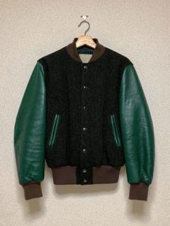 COACH サイズM レザーウールスタジャン COACH サイズM レザーウールスタジャン メンズ