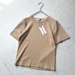 新品 バビロン ベアテレコTシャツ F ベージュ タグ付き