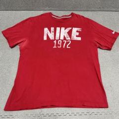 1017 NIKE 1972 擦れロゴ ヴィンテージ調 赤 XL Y2K