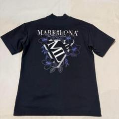 マーク&ロナ　モックネック　50 カーキ　美品 ゴルフ モックネック・Tシャツ（メンズ）｜MARK ＆ LONA マーク
