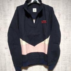VANS】 ヴァンズ W VANS ZIP SWT スウェットハーフジップ