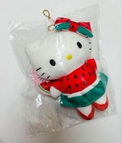 ハローキティ♡レトロ　フルーツ　ブルーベリー　ぬいぐるみマスコット　未使用 ハローキティ♡レトロ フルーツ ブルーベリー ぬいぐるみ