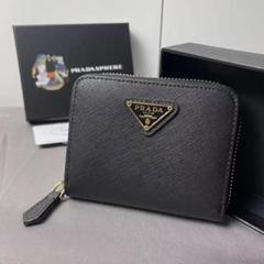 極美品 箱付き プラダ コインケース 小銭入れ キーケース コンパクト ブラック 2025年最新】PRADAコインケースの人気アイテム - メルカリ