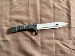 [バヨネット] 銃剣　刃切断合法品　刃無し Amazon.co.jp: 89式（はちきゅうしき）多用途銃剣 バヨネット