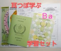 Ba耳つぼ：臨床例54例集本+臓器,躯体チャート+解説書:プロ