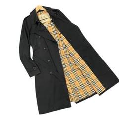 【現行モデル】BURBERRY ケンジントン ロングトレンチコーチ 黒 48 三越伊勢丹 | burberry/バーバリー通販 | ロング カシミア