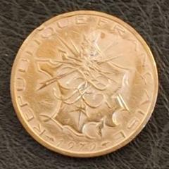 フランス 1991年 50フランコイン コレクション放出】大型硬貨 1991年フランス領ニューカレドニア