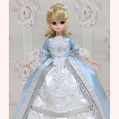 在庫処分★22cmドール★手縫いリカちゃんドレス２着セット★マリーアントワネット 手縫い仕立て✦︎22cmドール✦︎リカちゃんドレス✦︎ベルサイユ