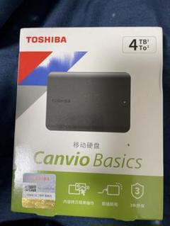 Amazon | TOSHIBA Canvio Basics 4TB ポータブル外付けHDD - USB