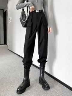 大人かっこいいロングパンツ✨春夏コーデに最適シンプルデザイン