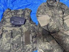 デジタルフローラ迷彩　ジャケット&ズボン&アーマーセットロシア連邦軍