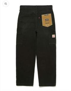 LEVI'S リーバイス ダブルニー ブラックデニム ペインターパンツ W34 LEVI'S リーバイス silverTab ブラックデニムパンツ W34L32