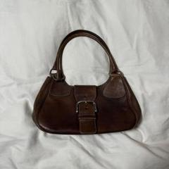 FW2002 prada leather handbag