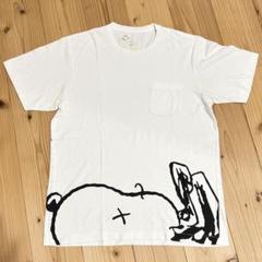 新品未使用　UNIQLO × ユニクロ カウズ ピーナッツ スヌーピー M UNIQLO - スヌーピー カウズ Kaws PEANUTS ユニクロ Tシャツ M