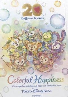 ディズニーシー ダッフィー＆フレンズ 限定品ステッカー10枚　匿名配送