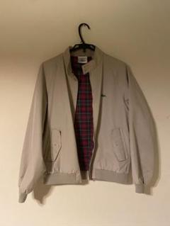 90's LACOSTE IZOD オールド スウィングトップ IZOD LACOSTE 90's Swing Top Harrington Jacket L Beige Cotton