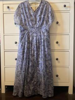 【美品】ELENDEEKエレンディーク　ブルーワンピース
