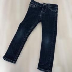 DENIM BAR ダークブルー デニムパンツ 100cm べべ　スキニー