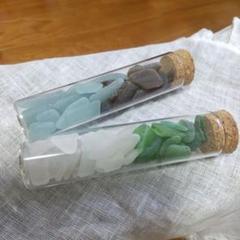 シーグラス4色セット　自由研究　夏休み　インテリア　工作　ハンドメイド