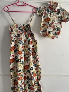BEAMS HEART　BEAMS mini ママ　ワンピース　リンクコーデ