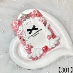 【301】 猫耳 ティアラ レッド 赤 ホイップデコ トレカデコ 硬質ケースデコ