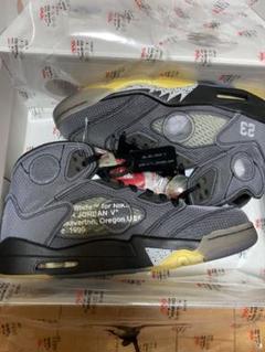 nike offwhite aj5 ジョーダン5 27cm