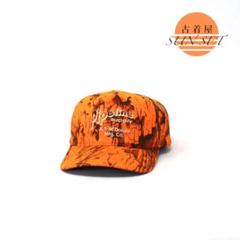 Y2K ビンテージ カモ トラッカー キャップ リアルツリー 企業 プリント