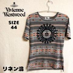Vivienne Westwood MAN 総柄Tシャツ サイズ44 オーブ - メルカリ