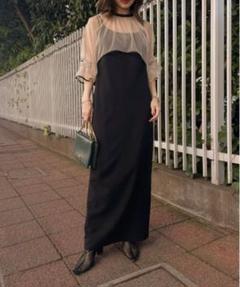 MANY WAY TULLE VEIL DRESS