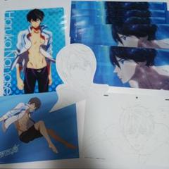 Free! ポストカード ポートレートステッカー ミニブロマイド 七瀬遙 ミニフォトカード キャラクターパック／七瀬 遙(Free! 10th