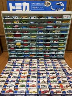 最新デザインの ケース付 青箱外国車シリーズ トミカ 絶版超希少品 80台 メルカリ - ミニカー