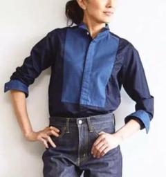 SINME 【21SS 美品】ドットプリントプルオーバー 半袖 板谷由夏